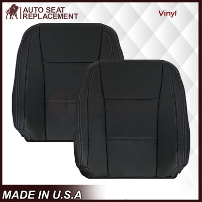 2017-2021 Ford F250 XLT Replacement Seat Covers In Charcoal Black