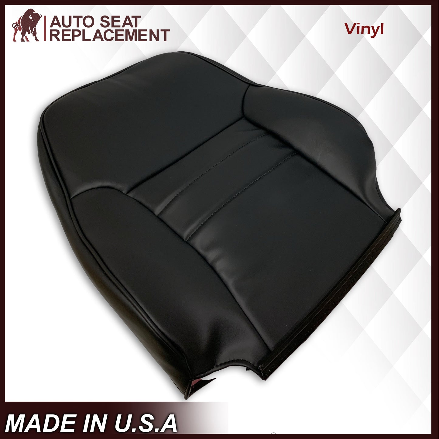 1994-1998 Ford Mustang Synthetic Replacement Seat Covers in Black: Choose From Variation