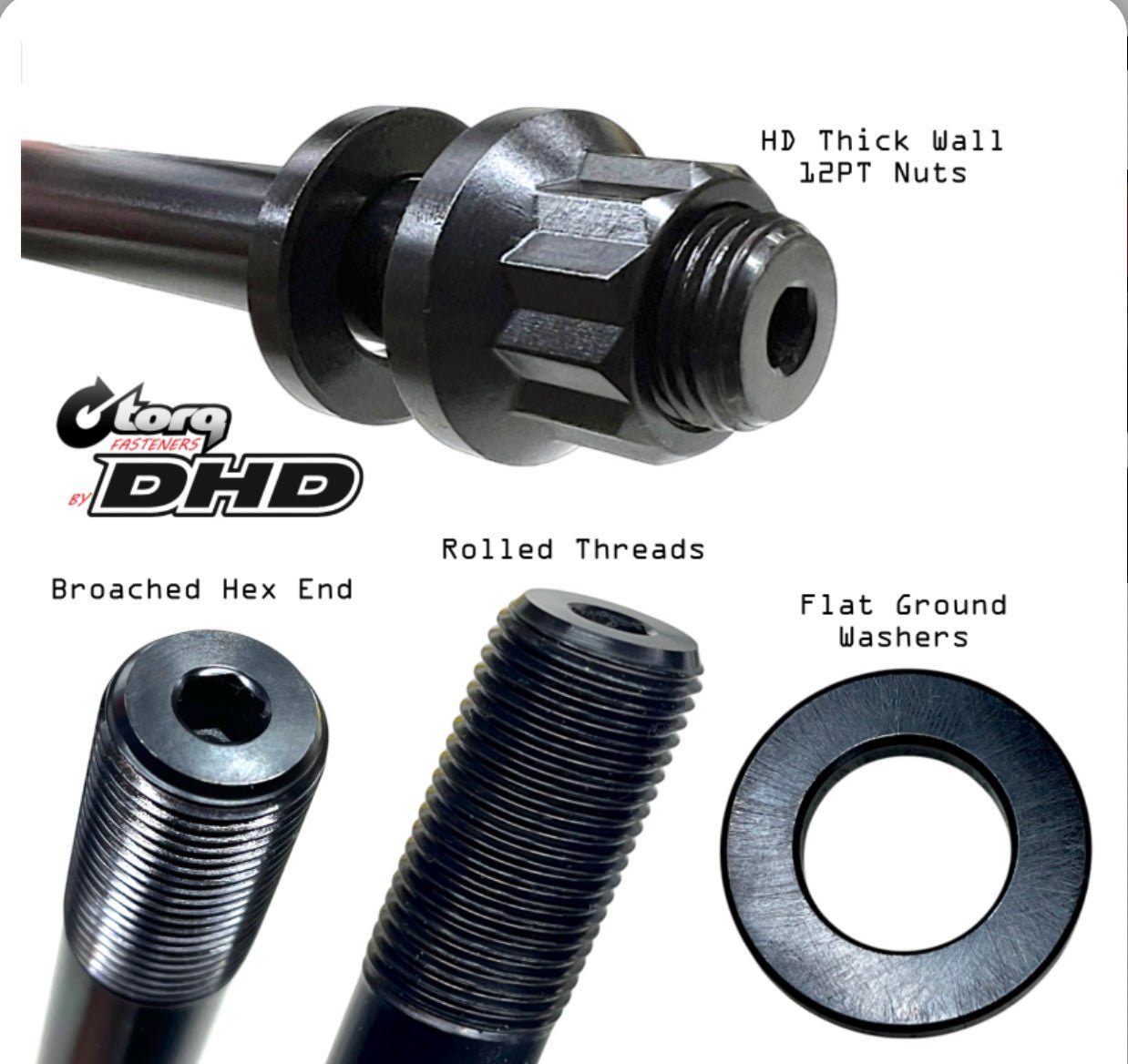 Torq C15,C16,C18 Headstud Kit