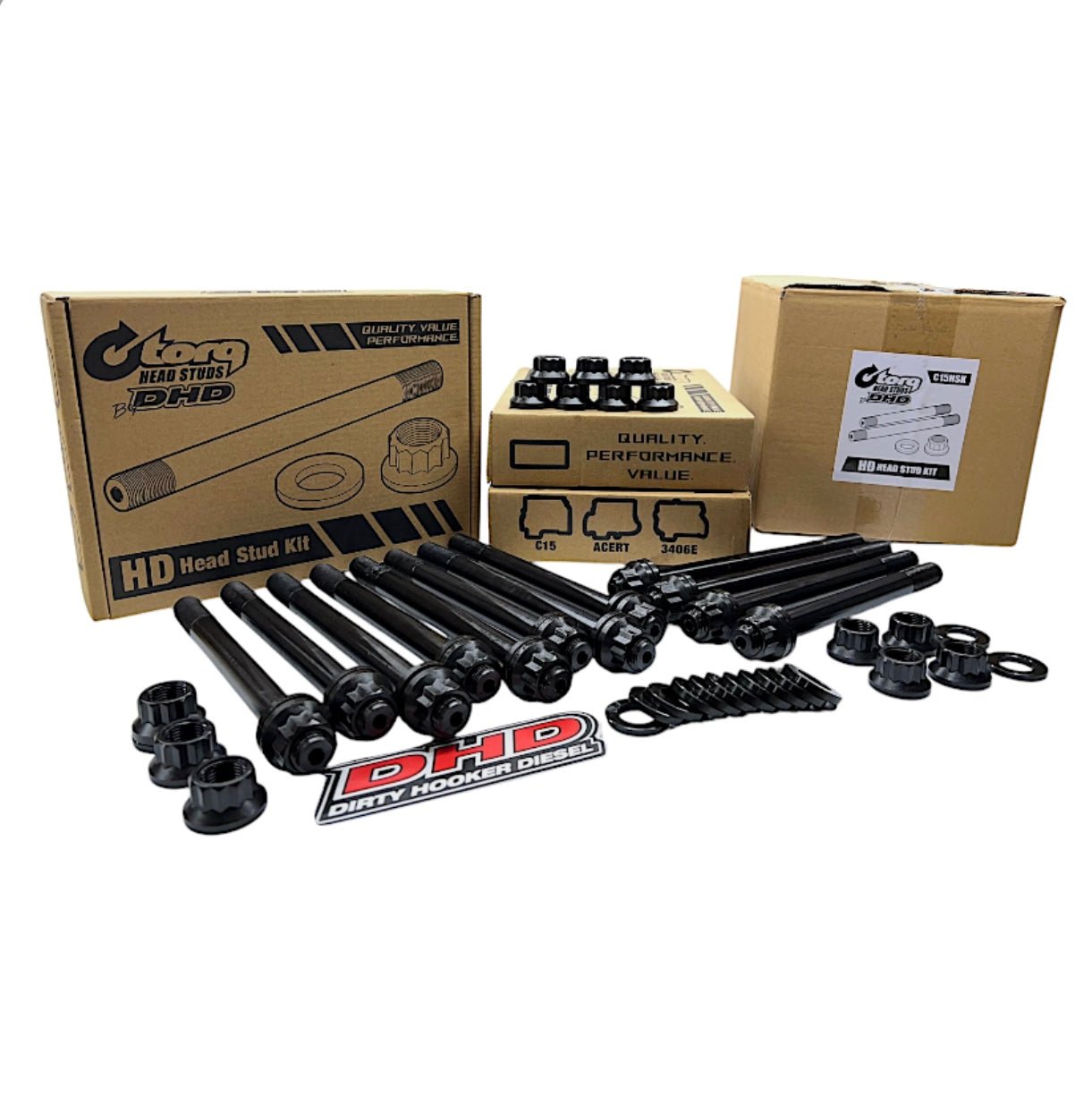 Torq C15,C16,C18 Headstud Kit
