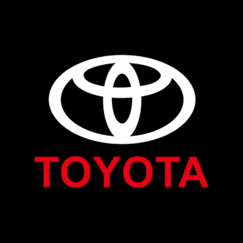 Toyota Belta XP90 Door Stick On Puddle Lights Various Designs 2006-2016
