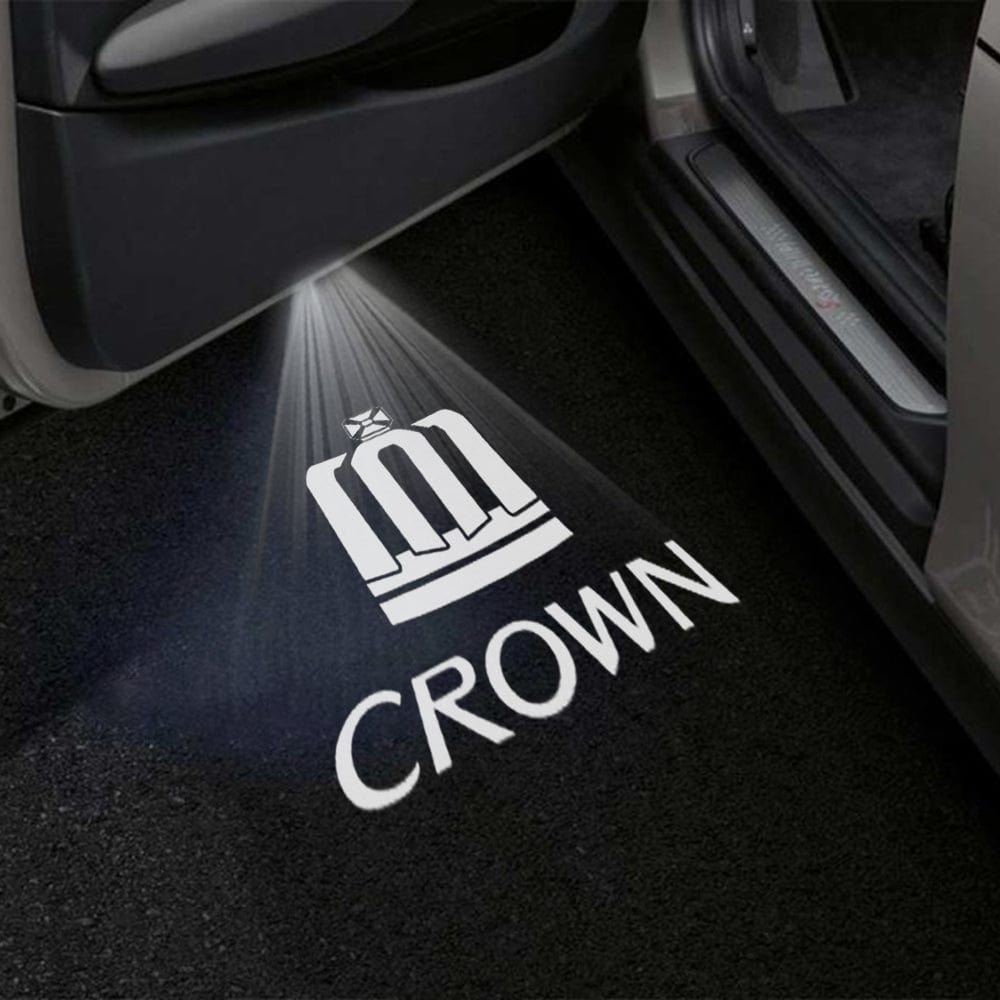 Toyota Crown 12th/13th/14th Gen Premium Door Puddle Lights Various Designs 2003–2017