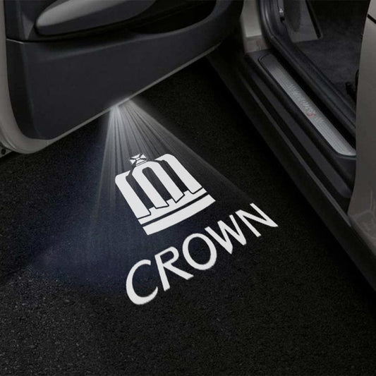 Toyota Crown 15th/16th Gen Premium Door Puddle Lights Various Designs 2018–2026