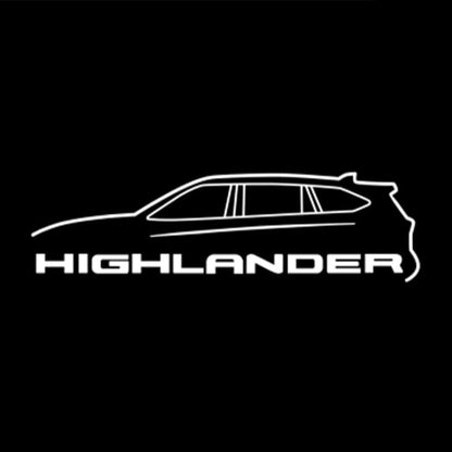 Toyota Highlander Premium Door Puddle Lights Various Designs 2008-2026