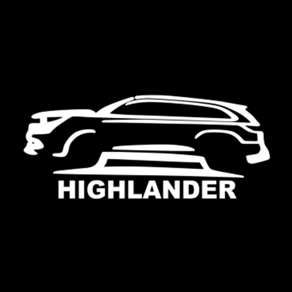 Toyota Grand Highlander Premium Door Puddle Lights Various Designs 2024-2026