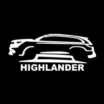 Toyota Kluger Premium Door Puddle Lights Various Designs 2008-2026