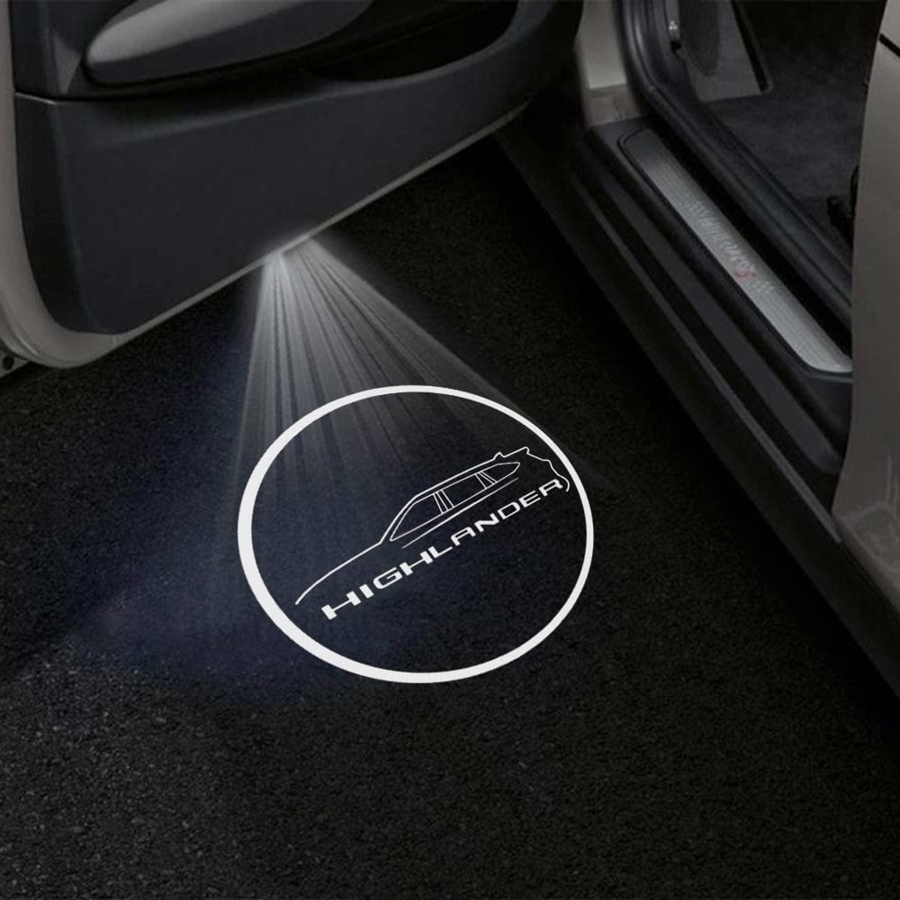 Toyota Highlander Premium Door Puddle Lights Various Designs 2008-2026