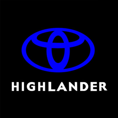 Toyota Kluger Premium Door Puddle Lights Various Designs 2008-2026