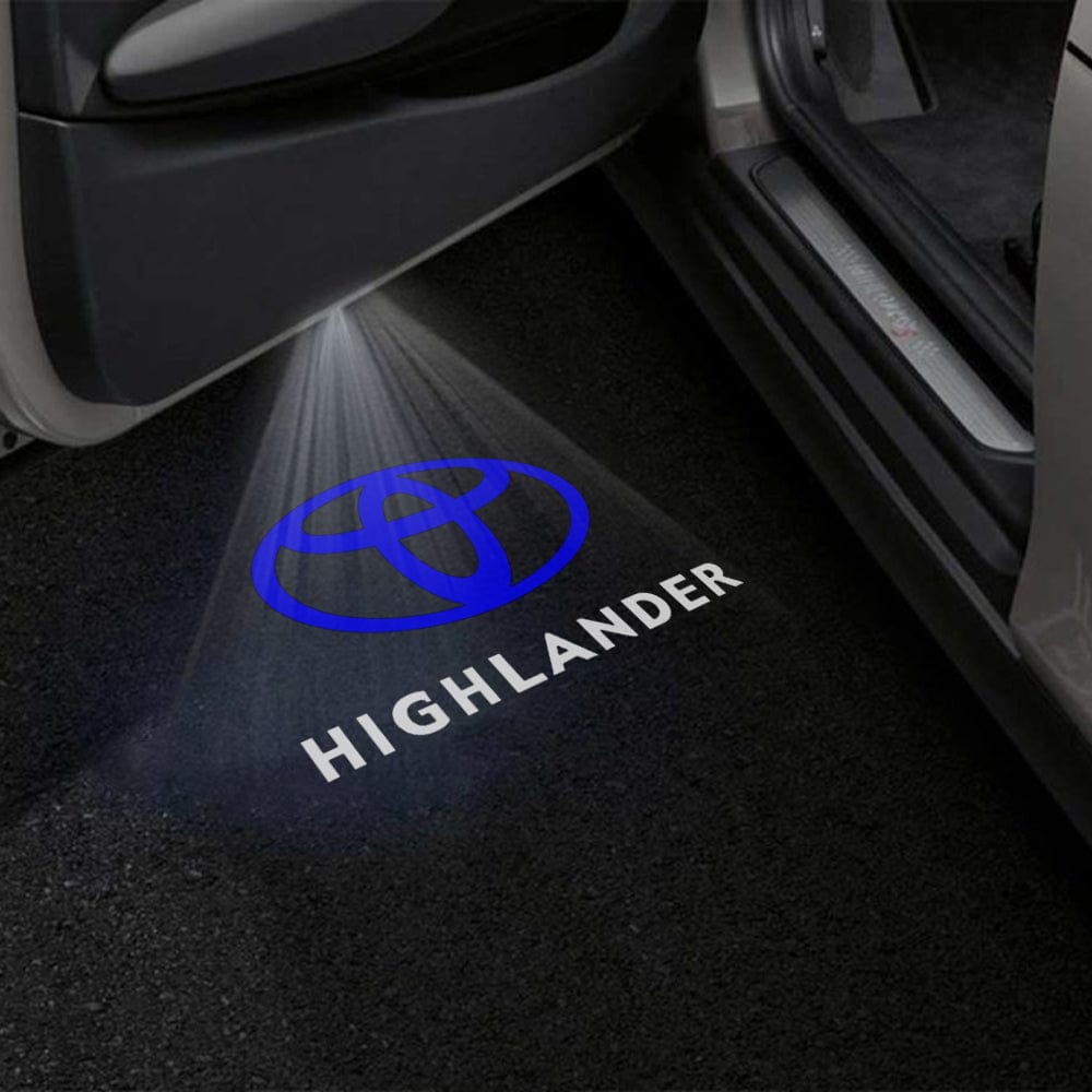 Toyota Kluger Premium Door Puddle Lights Various Designs 2008-2026