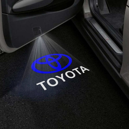 Toyota IST 2nd Gen Urban Cruiser Door Stick On Puddle Lights Various Designs 2007-2017