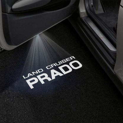Toyota Prado 4th/5th Gen Premium Door Puddle Lights Various Designs 2010-2026