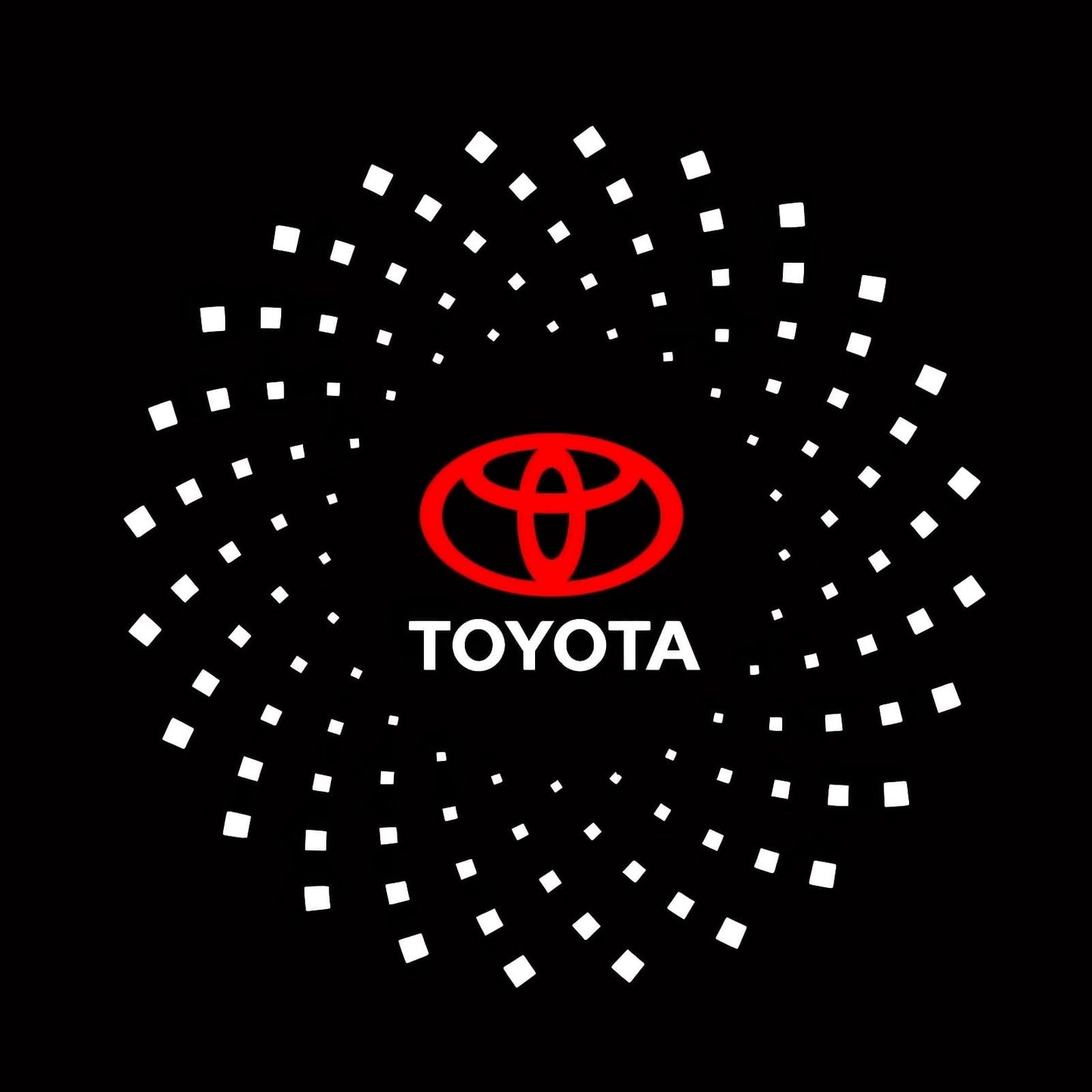 Toyota Harrier 3rd/4th Gen Premium Door Puddle Lights Various Designs 2014-2026