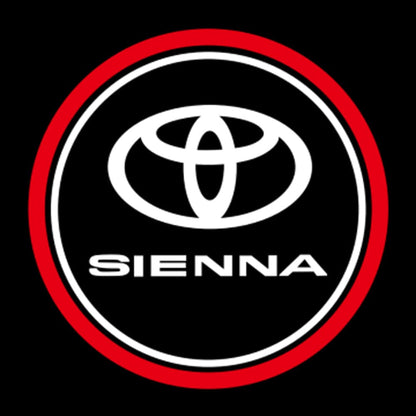 Toyota Sienna 3rd/4th Gen Premium Door Puddle Lights Various Designs 2011-2026