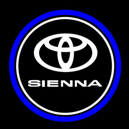 Toyota Sienna 3rd/4th Gen Premium Door Puddle Lights Various Designs 2011-2026