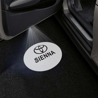 Toyota Sienna 3rd/4th Gen Premium Door Puddle Lights Various Designs 2011-2026