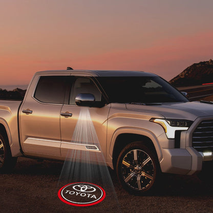 Toyota Tundra 2nd Gen Platinum Premium Side Wing Mirror Puddle Lights Various Designs 2007-2021