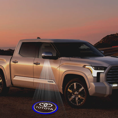 Toyota Tundra 2nd Gen Platinum Premium Side Wing Mirror Puddle Lights Various Designs 2007-2021