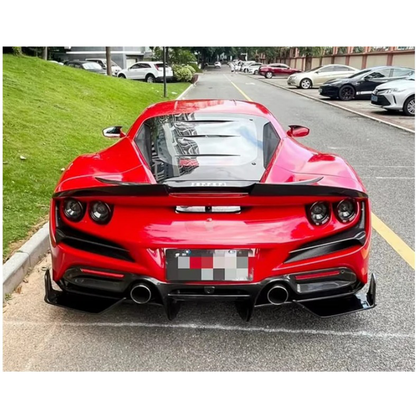 Carbon Fiber R Style Rear Spoiler for Ferrari F8