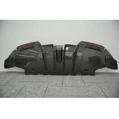 BFA Style Carbon Fiber Rear Diffuser for Ferrari 296 GTB