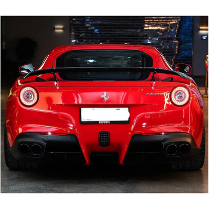 Carbon Fiber Rear Wing V2 for Ferrari F12