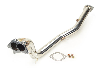 TR Subaru WRX/STI Twin Scroll High Flow Catless Downpipe for 2008-2014 WRX and 2008-2021 STI (TR-ES1006)