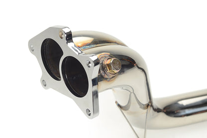 TR Subaru WRX/STI Twin Scroll High Flow Catless Downpipe for 2008-2014 WRX and 2008-2021 STI (TR-ES1006)