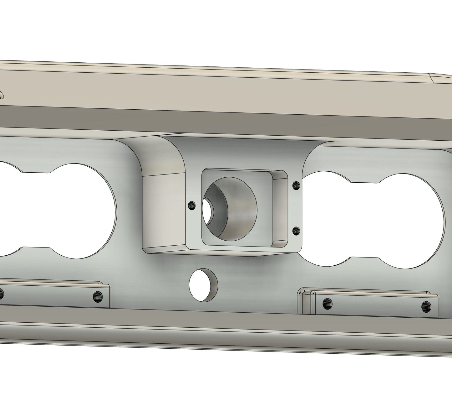 Ram TRX Baja Designs S2 Pro Rear Chase Light Mount (2021–2026) – Billet Aluminum (PRE-ORDER)