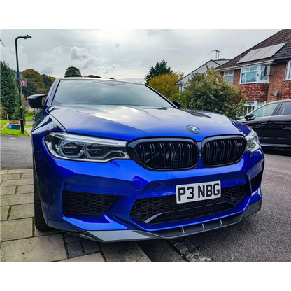 Aggressive M Style Carbon Fiber Front Lip for BMW F90 M5