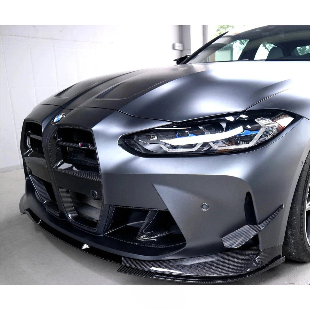 Dry Carbon Fiber Front Lip (OEM Mount) for BMW G80 M3 G82 G83 M4