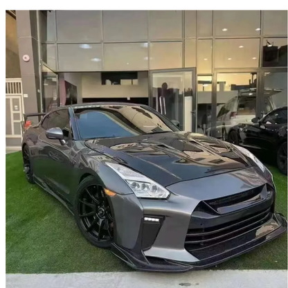 Carbon Fiber Front Bumper with Lip for Nissan GT R R35