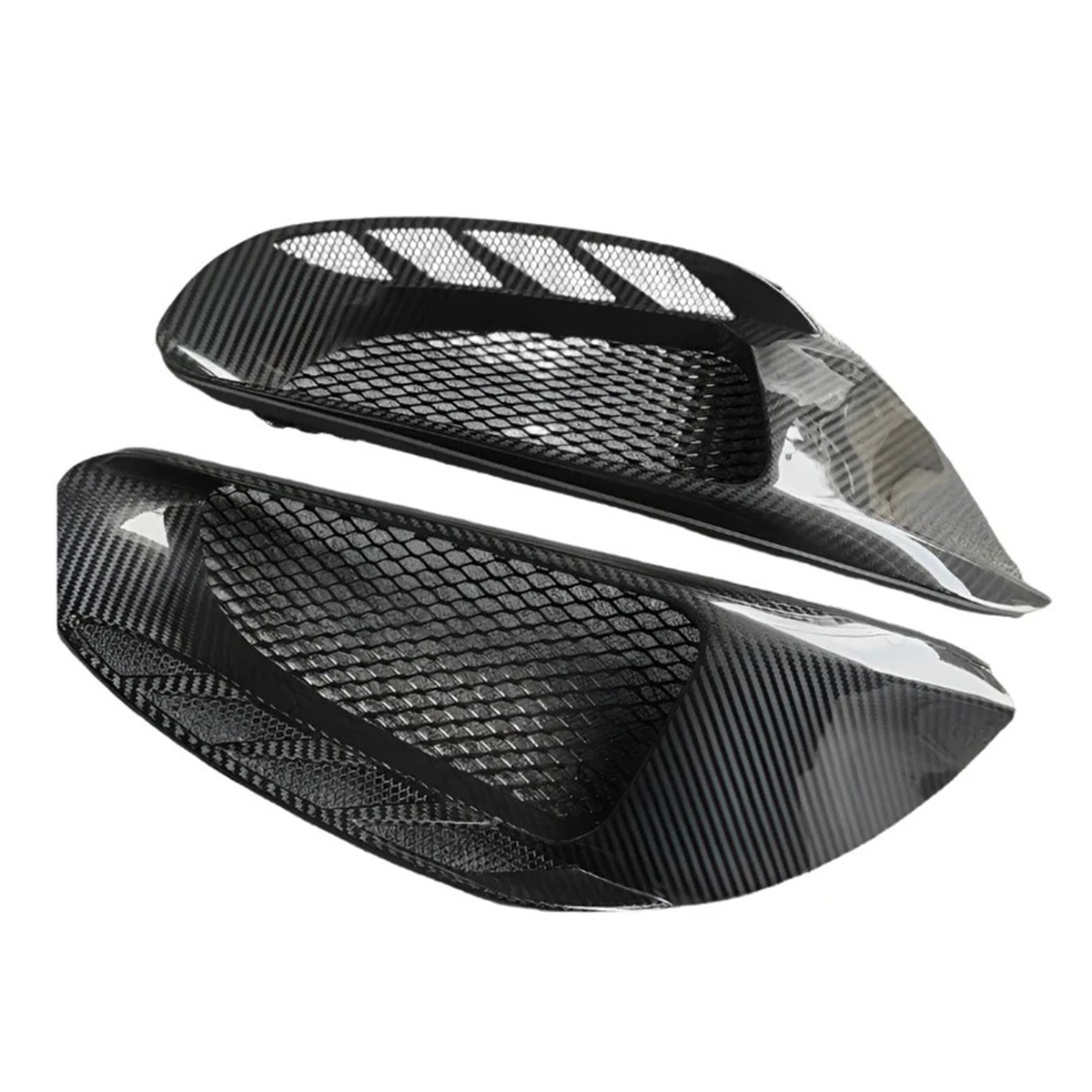 P Style Carbon Fiber Side Air Vent Replacement for Ferrari 488 GTB / Spider