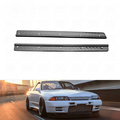 High Quality Carbon Fiber Door Sill Pair for Nissan Skyline GTR R32