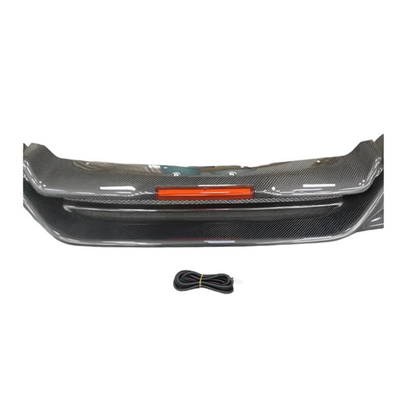 Carbon Fiber Rear Diffuser with Brake Light for Nissan GT R R35