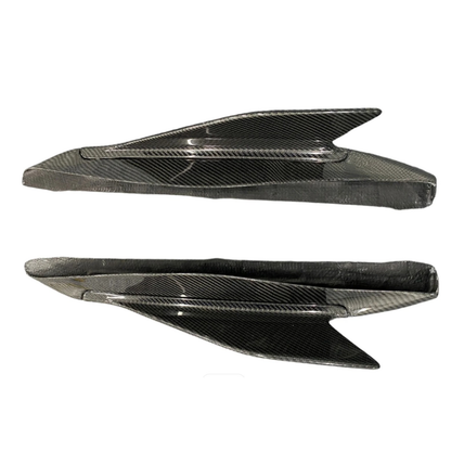 Carbon Fiber Corner Side Skirt Winglet for Ferrari 488