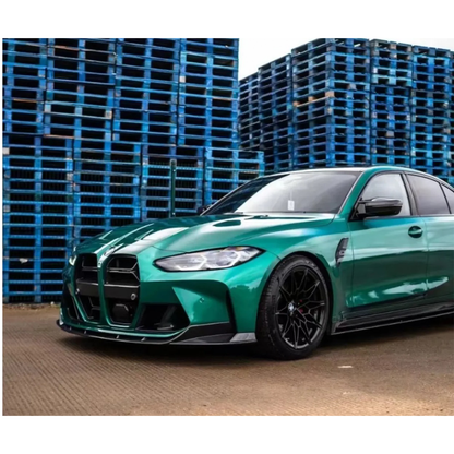 Pre-Preg CT Style Carbon Fiber Front Lip for BMW G80 M3 G82 G83 M4