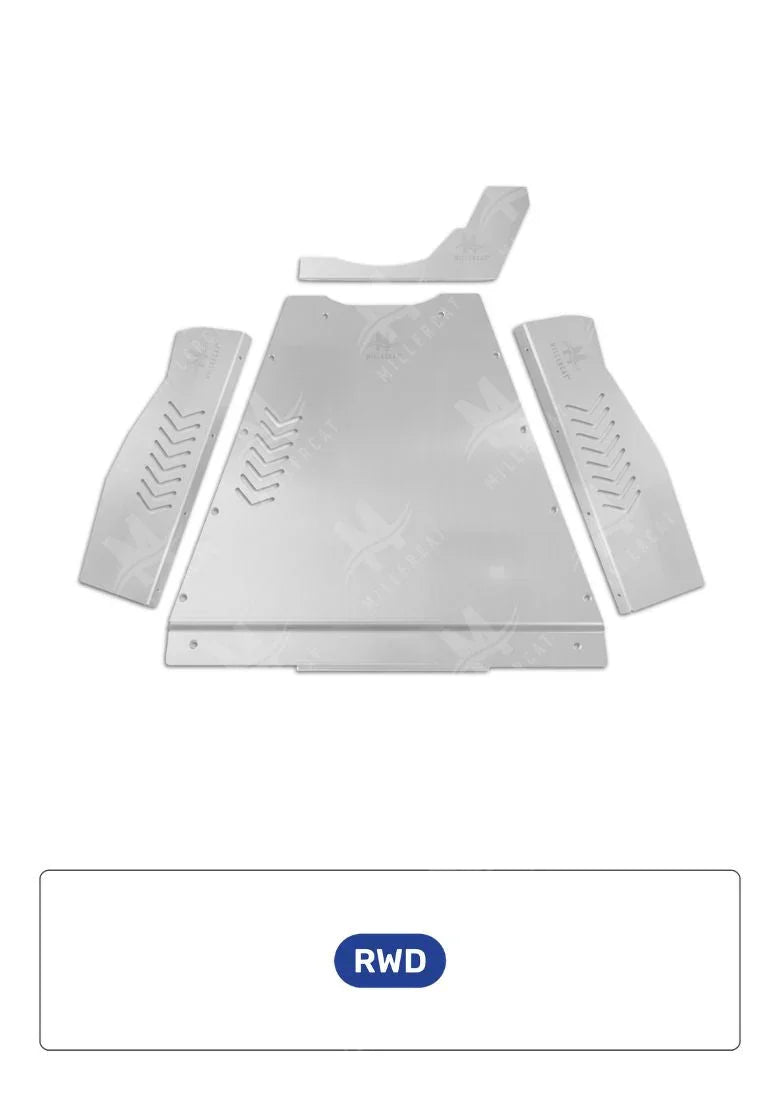 Toyota Sequoia RWD 2008-2022 Cat Shield