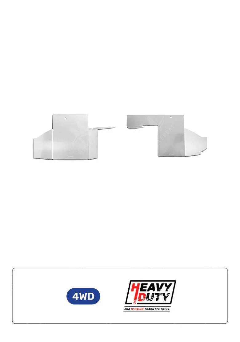 Toyota Tundra 2007-2021 4WD  | Sequoia 2008-2022 4WD V2 Cat Shield Add-on