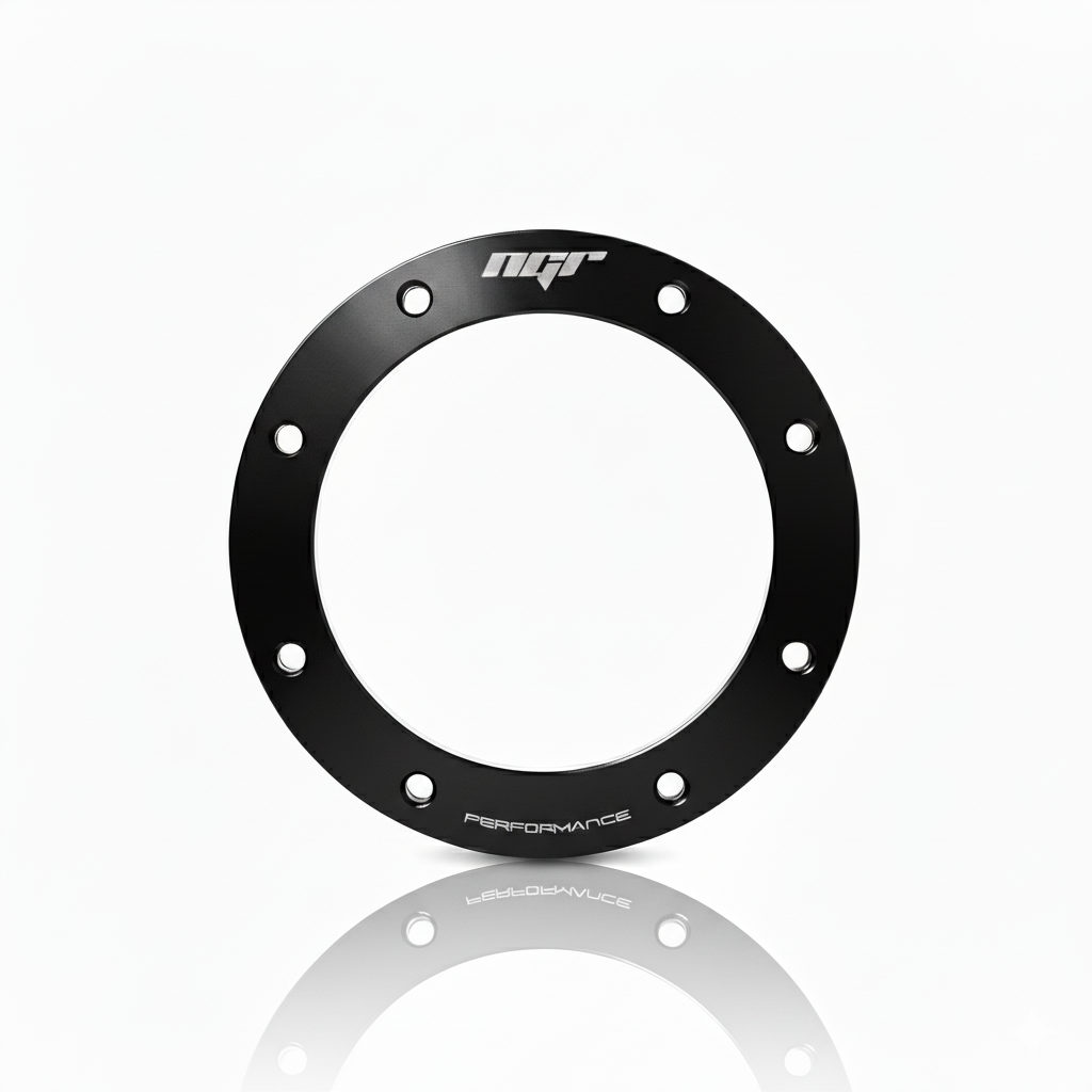 NGR Turbo Filter Replacement Cap - Black (Fits 5in/4.5in Turbo Filters)