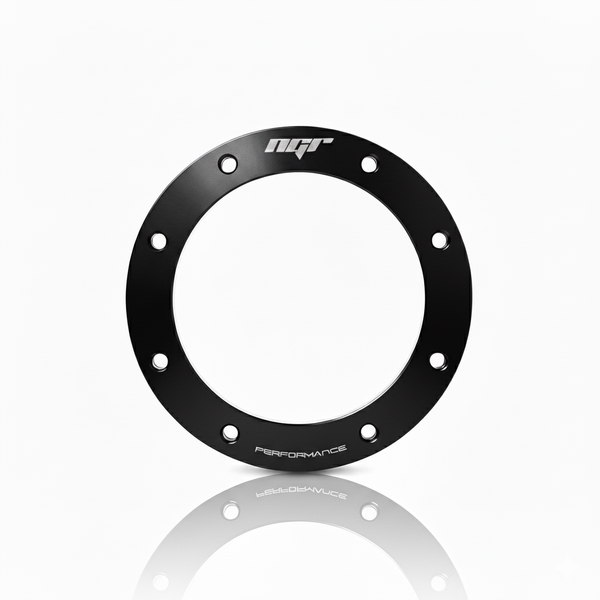 NGR Turbo Filter Replacement Cap - Black (Fits 3in/2.5in Turbo Filters)