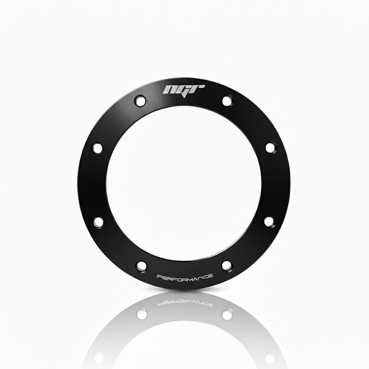 NGR Turbo Filter Replacement Cap - Black (Fits 4in/3.5in Turbo Filters)