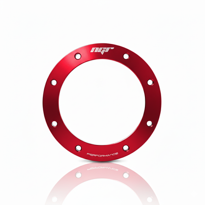 NGR Turbo Filter Replacement Cap - Red (Fits 5in/4.5in Turbo Filters)