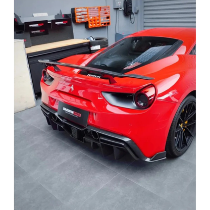 Performance Carbon Fiber Rear Wing for Ferrari 488 GTB