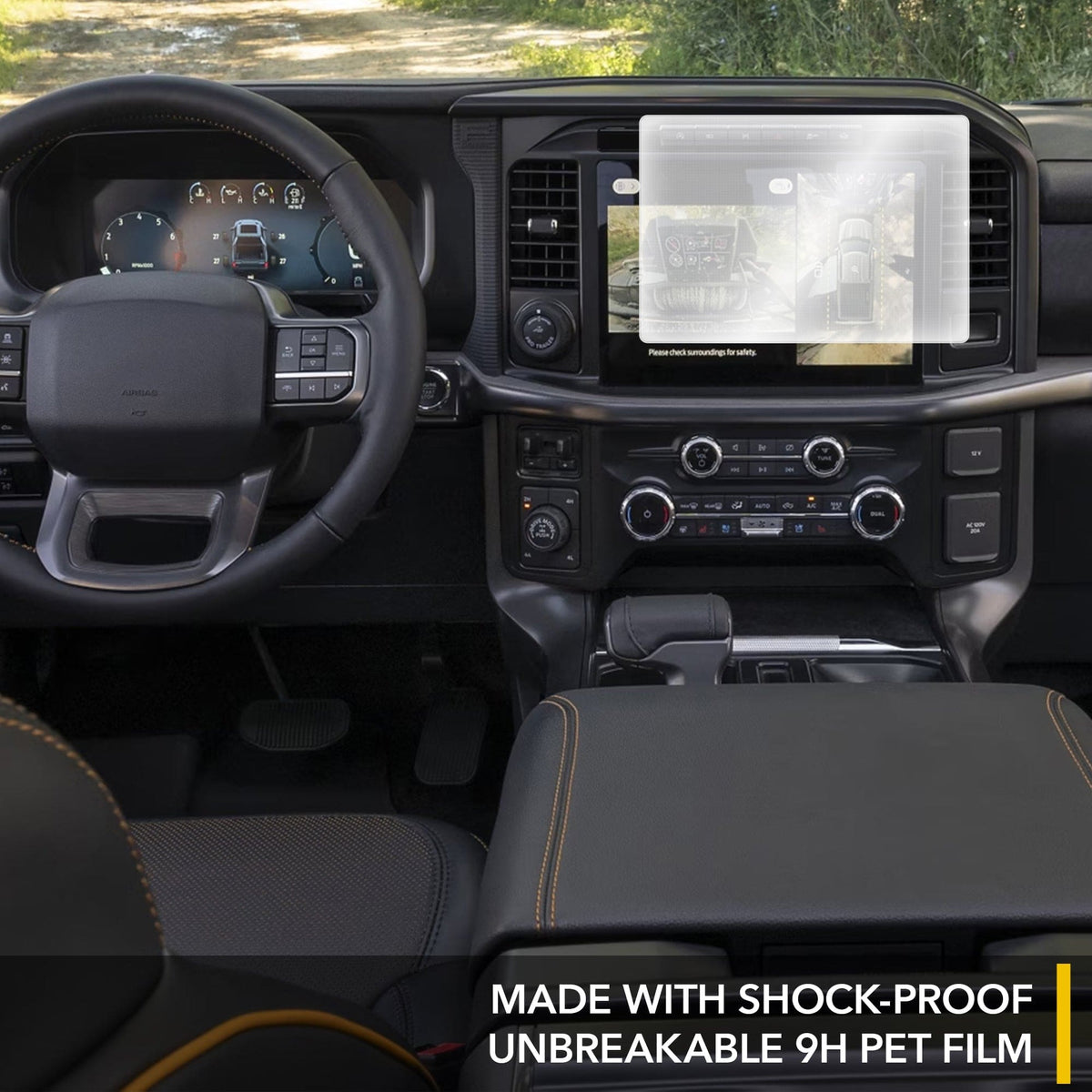 12" Screen Protector | Ford Bronco, F-150, F-150 Lightning (Pro & XLT) and more