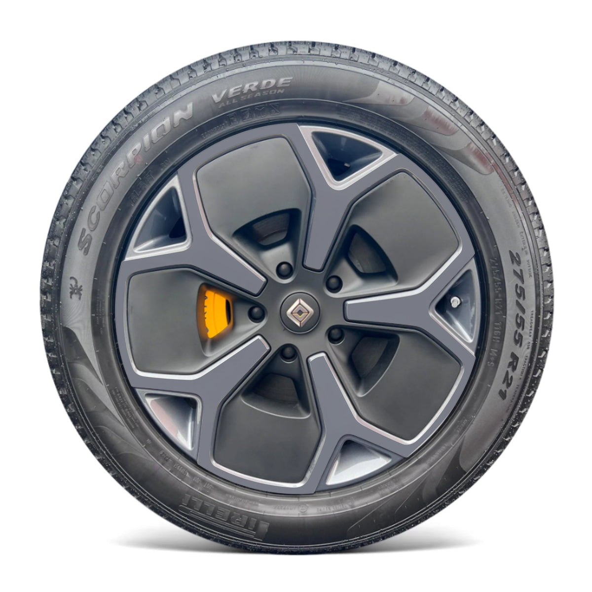 Wheels Vinyl Covers | Spokes Color Wrap Chrome Delete for Rivian R1T & Rivian R1S