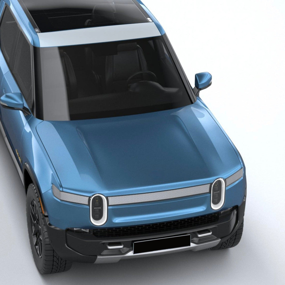Header Panel PPF | Paint Protection Film for Rivian R1T 2021-2026