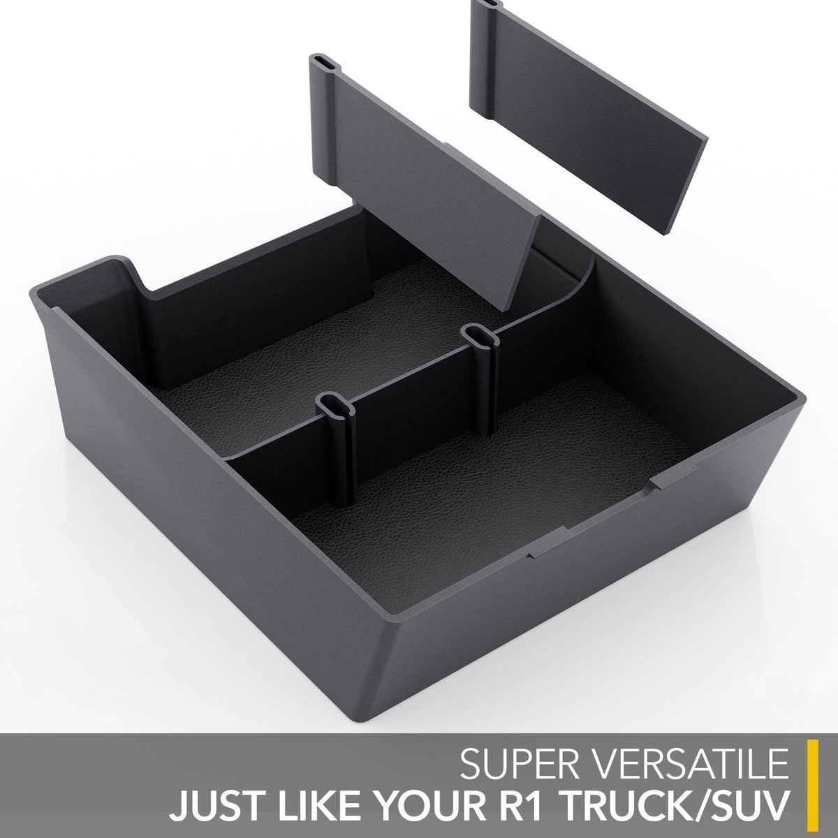 Armrest Organizer | for Rivian R1T & R1S 2021-2027, Storage Tray
