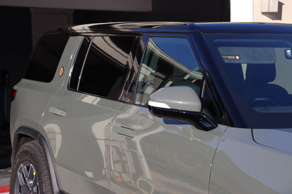 Chrome Delete Blackout Wrap Kit | for Rivian R1S 2022-2027