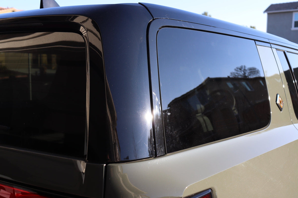 Chrome Delete Blackout Wrap Kit | for Rivian R1S 2022-2027
