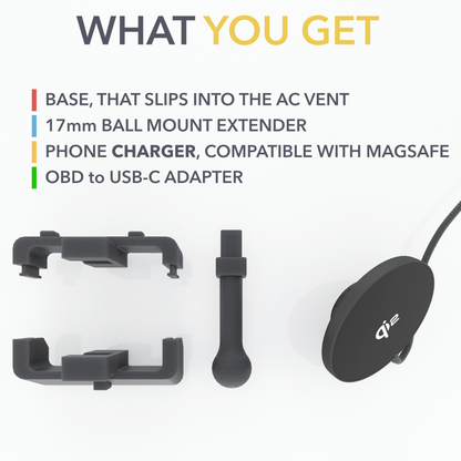 Dashboard Phone Mount / Charger | Tesla Model S & Model X Refresh