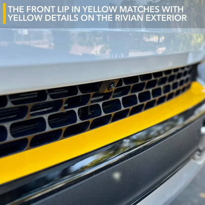 Front Lip Vinyl Wrap | Air Dam Cover for Rivian R1T & R1S 2021-2026